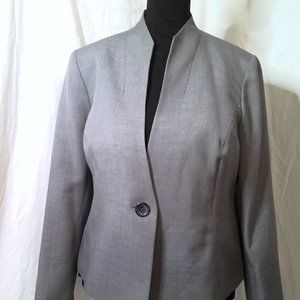 Jones Studio Single Button Taupe Blazer Size 18W